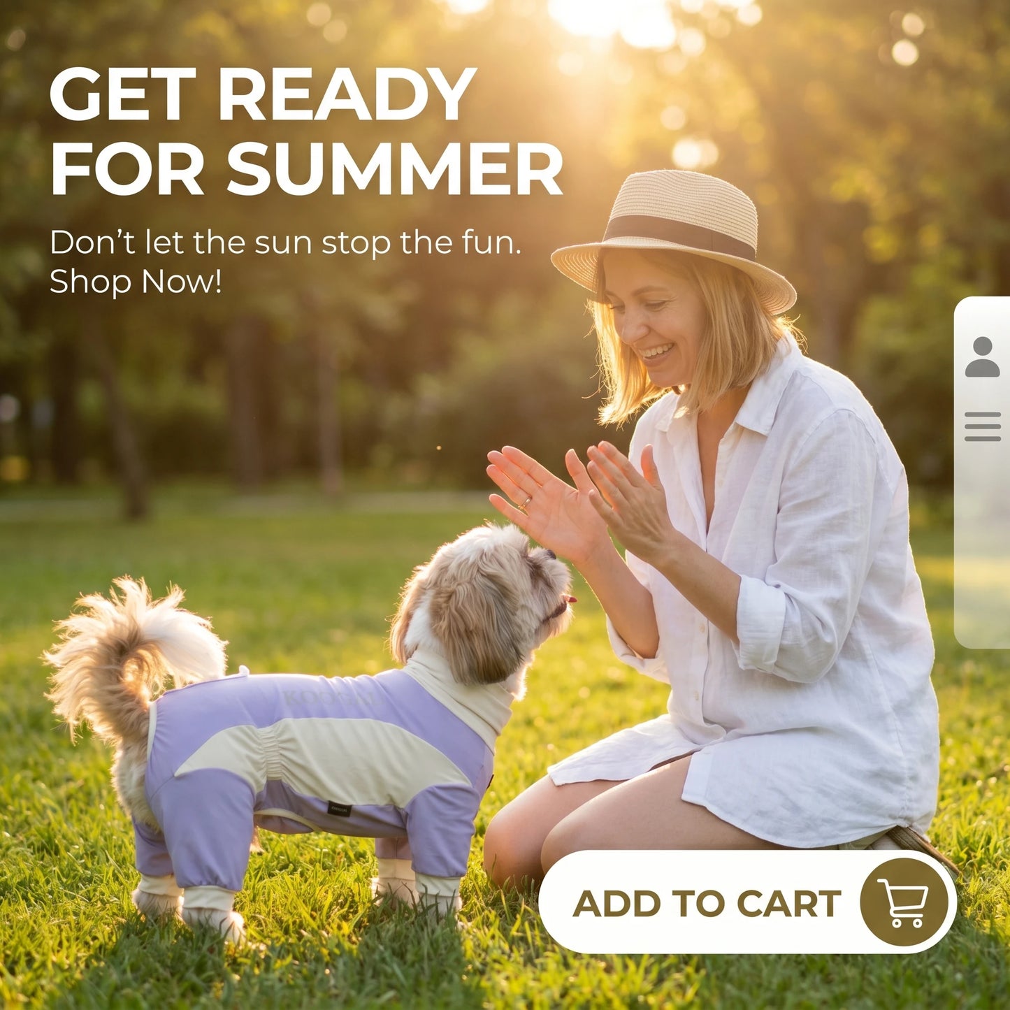 Summer Dog Cooling Clothes | Quick-Dry Pet Sun Protection Outfit