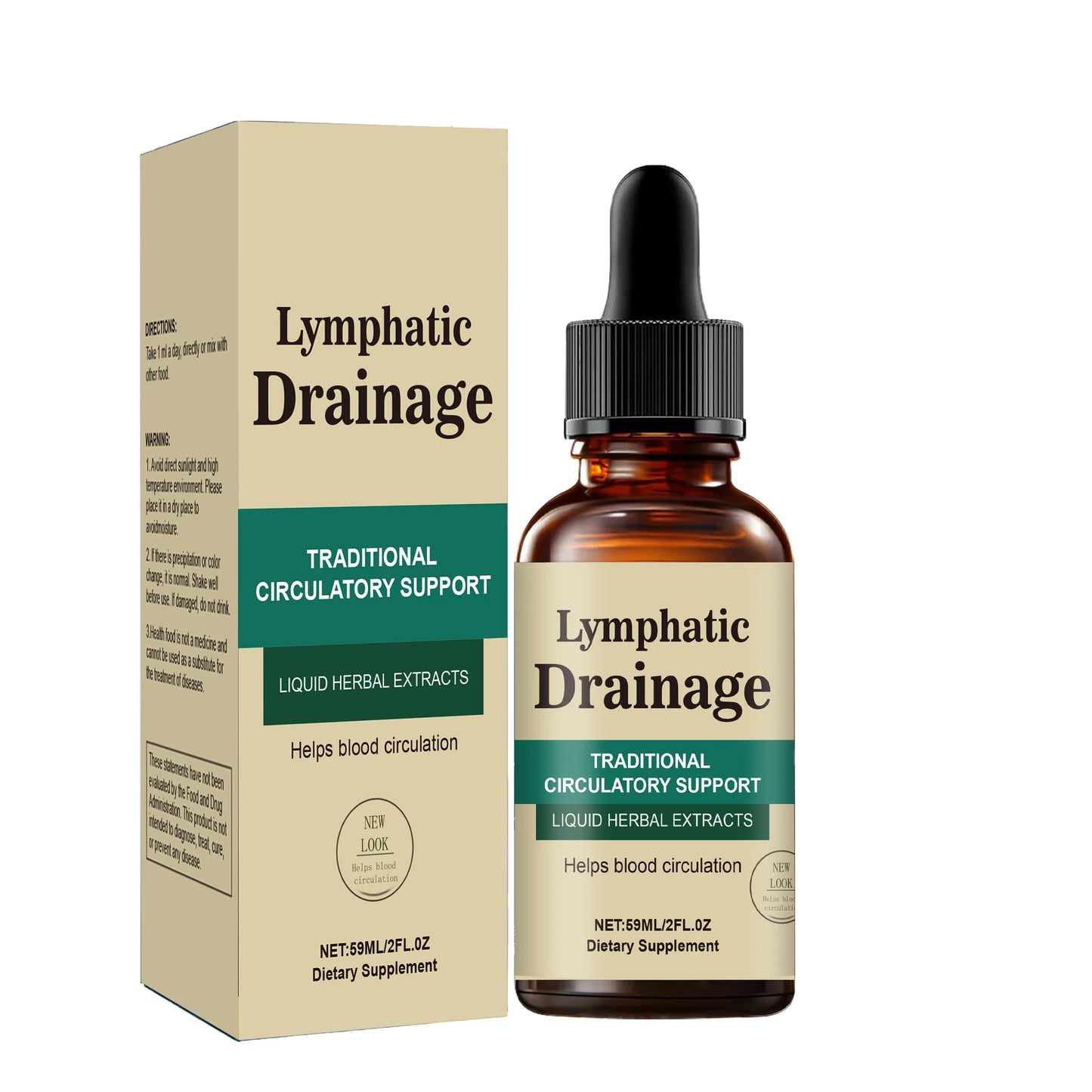 2 PCS Lymphatic Drainage Supplement | Immune Support & Detox