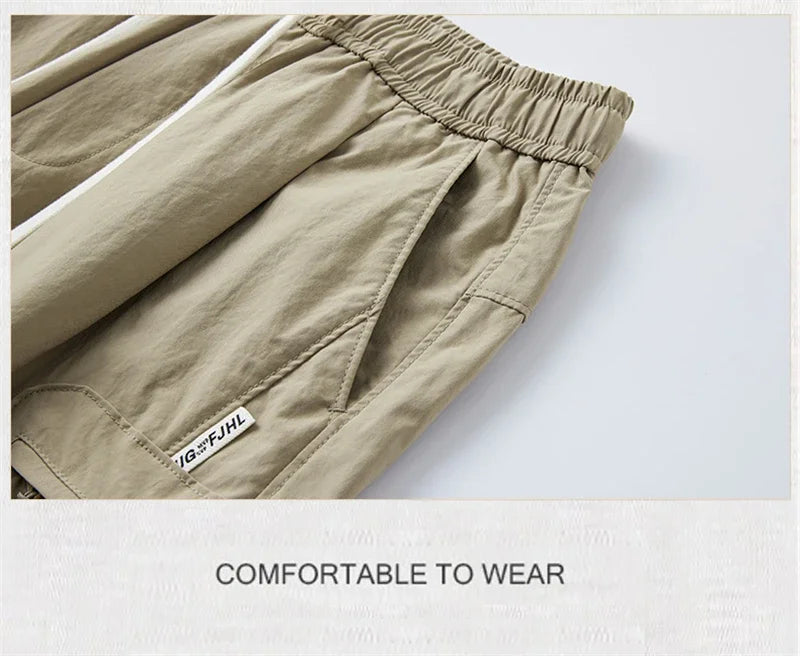 Men's Summer Cargo Pants | Lightweight, Casual & Versatile Fit