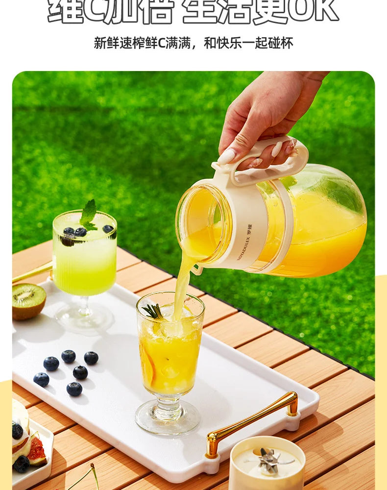 Multi-Function Portable Electric Juicer | 12 Blade Knife Juicer
