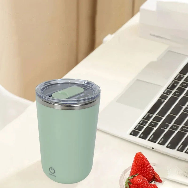Rechargeable Automatic Coffee Stirring Mug | Electric Mixing Cup