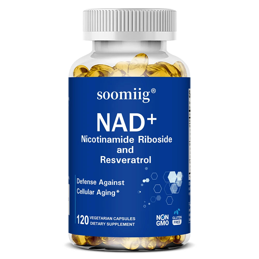 NAD Supplement with Nicotinamide Riboside & Resveratrol | Cellular Health