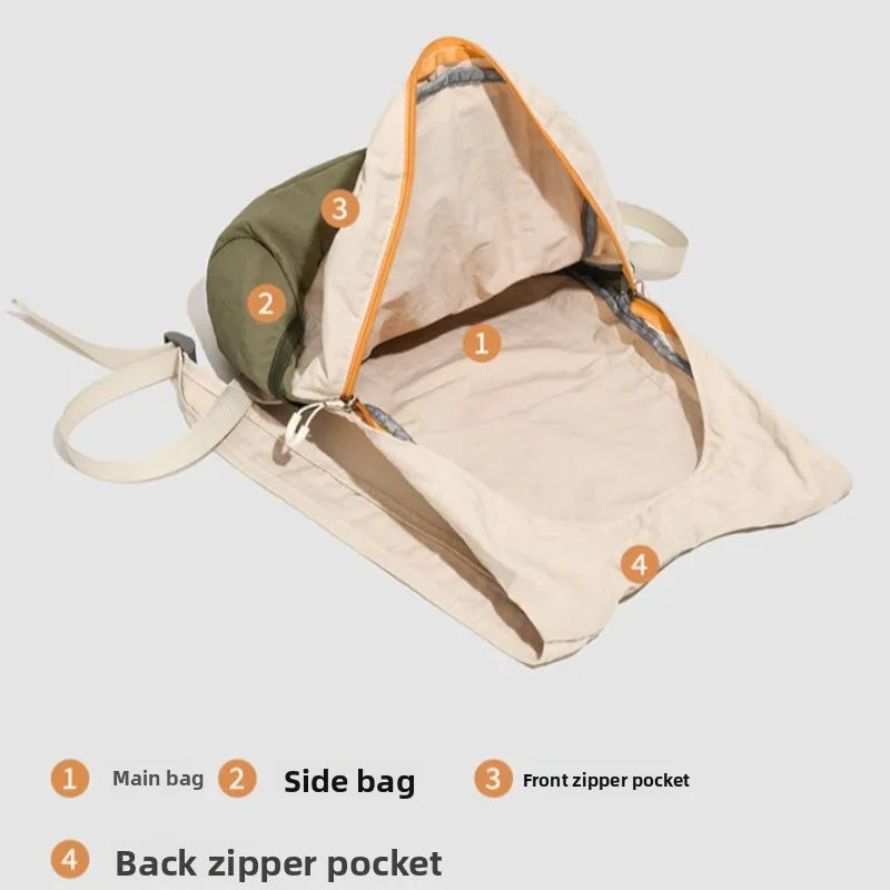 Lightweight Waterproof Unisex Backpack for Hiking and Travel