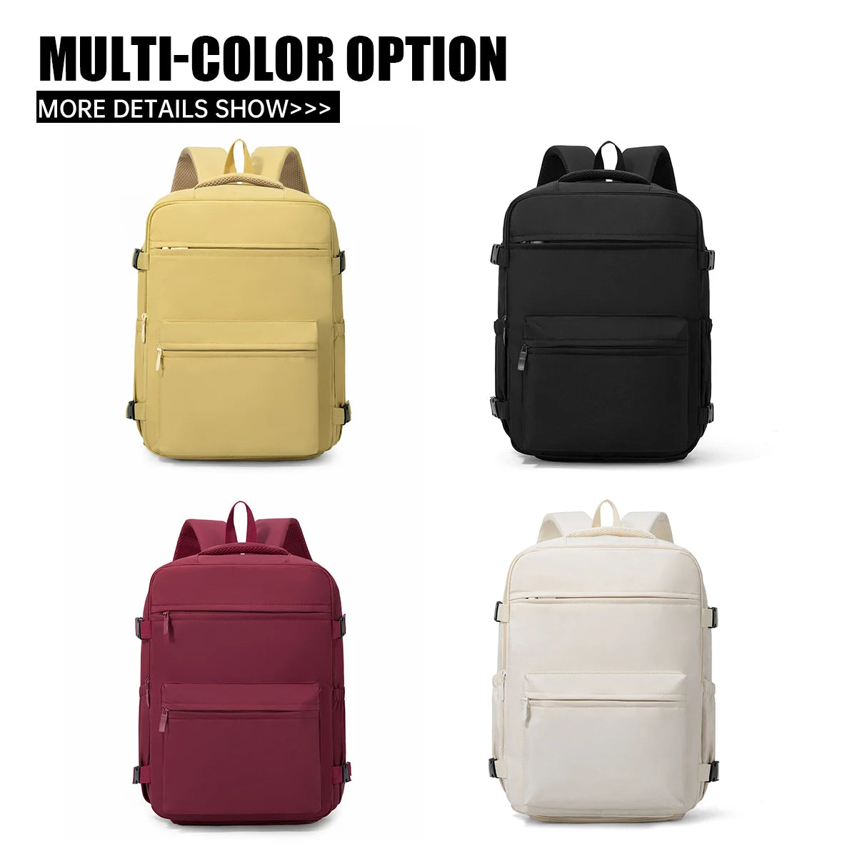 Spacious Travel Backpack | Lightweight and Versatile Luggage
