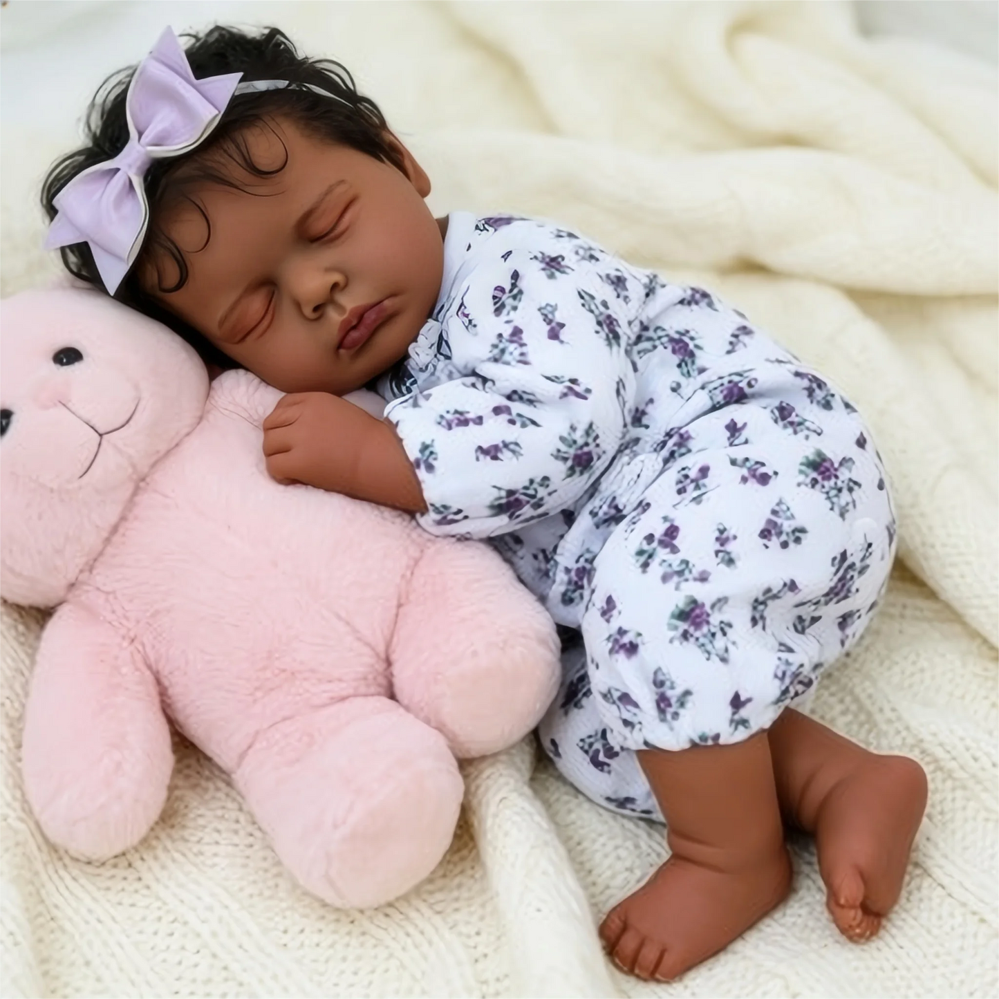 Muñecos Bebé Reborn Realistas de 45 cm | Suaves, con Peso y Articulados