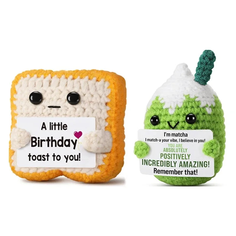 Cute Handmade Crochet Animal Ornaments | Positive Energy Decor