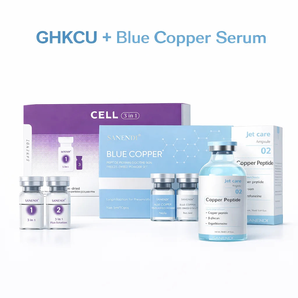 3 in 1 Blue Copper Peptide Serum | Ultimate Skin Repair Essence