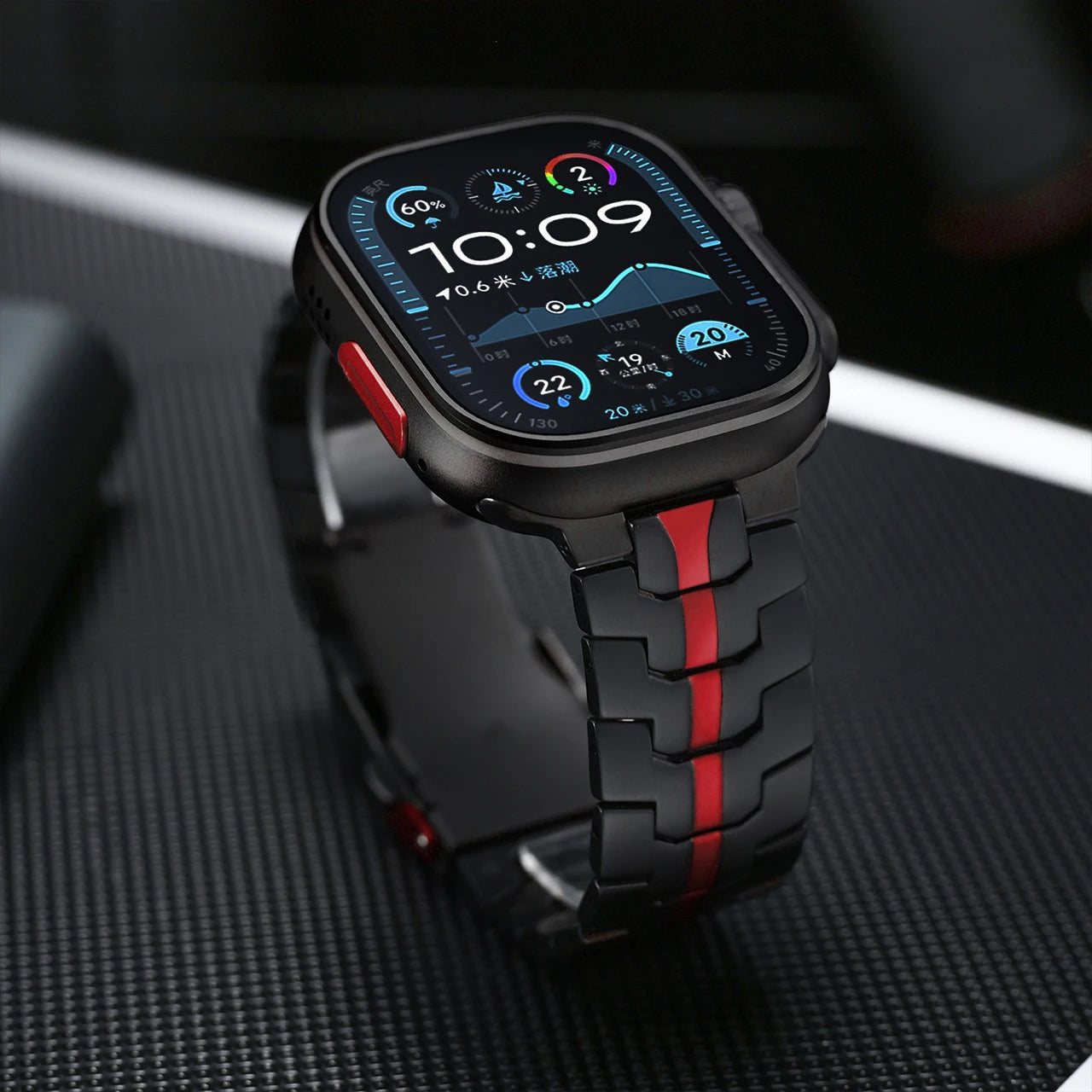 Titanium Color Metal Strap for Apple Watch | Premium Quality Band