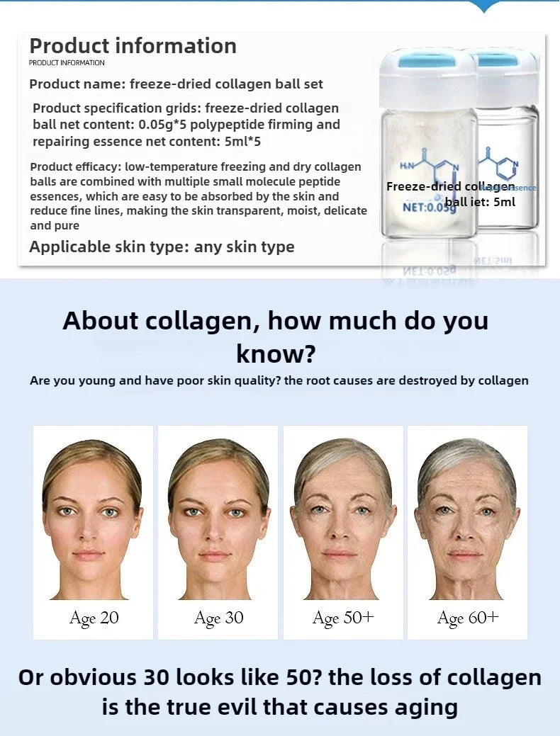 Hydrolyzed Silk Protein Collagen Serum | Intense Hydration & Firming