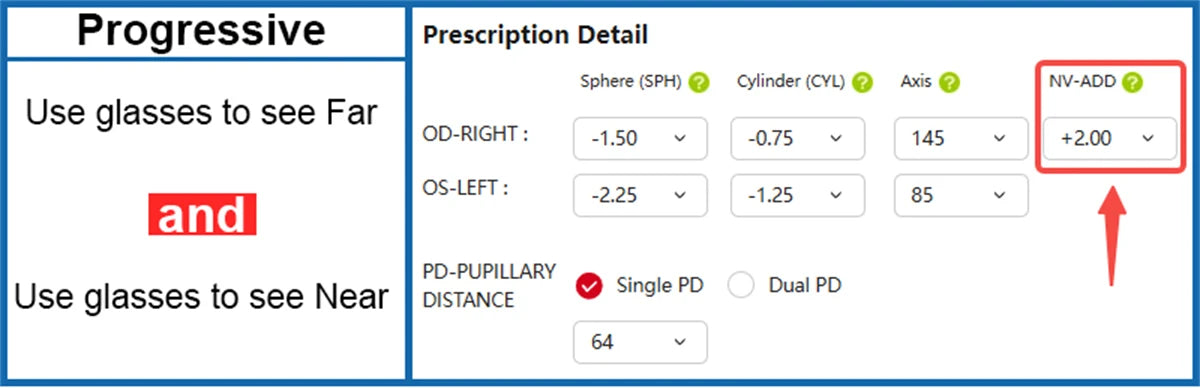 Stylish Anti Blue Light Photochromic Prescription Glasses for Men