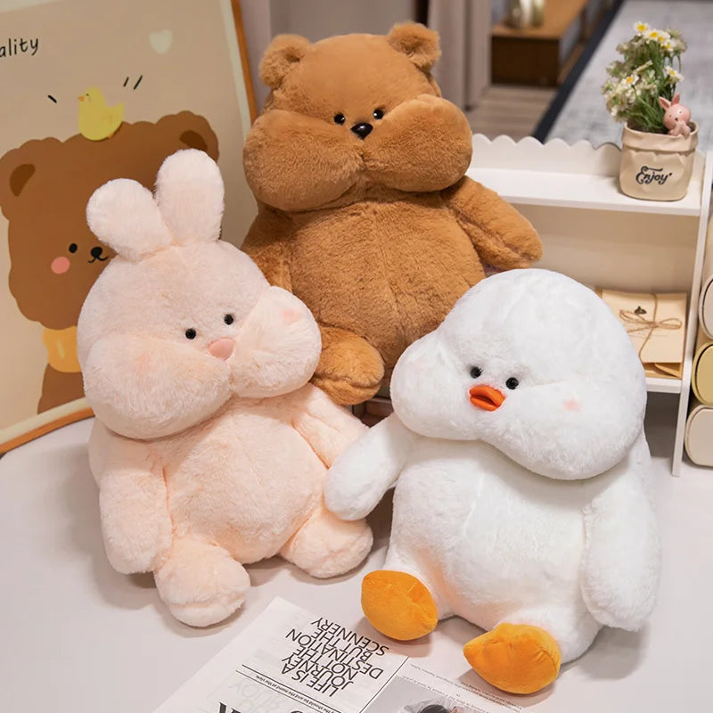 Cute Cartoon Animal Plush Toys | Adorable Soft Dolls for Gifts