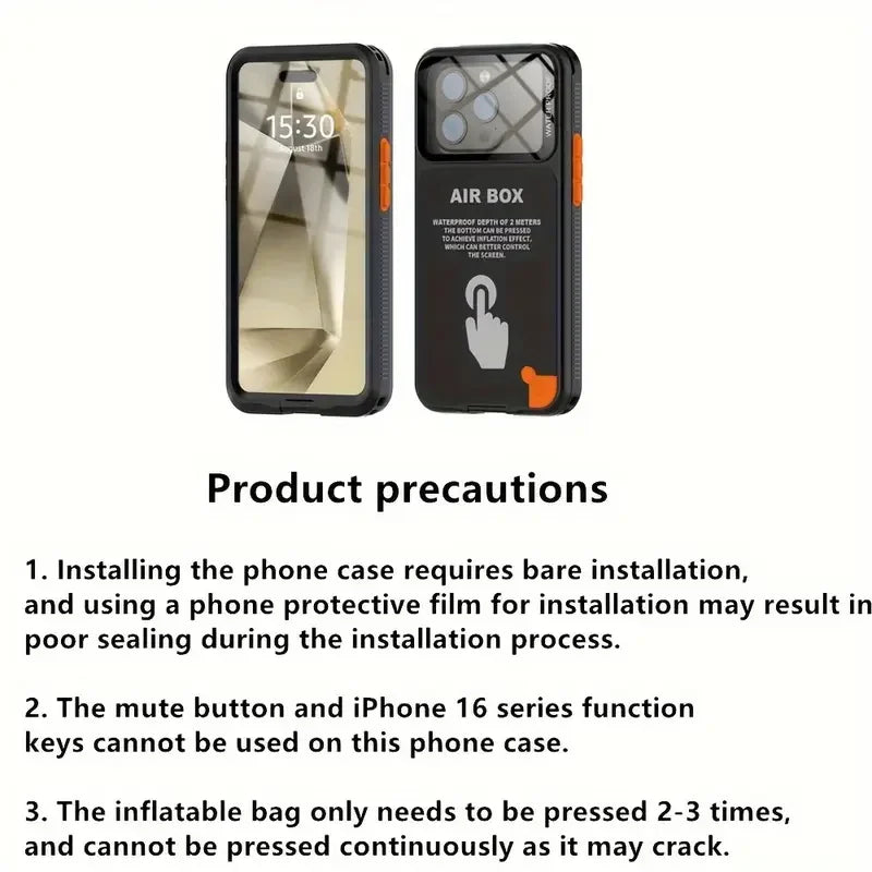 Universal Waterproof Phone Case for Underwater Photography