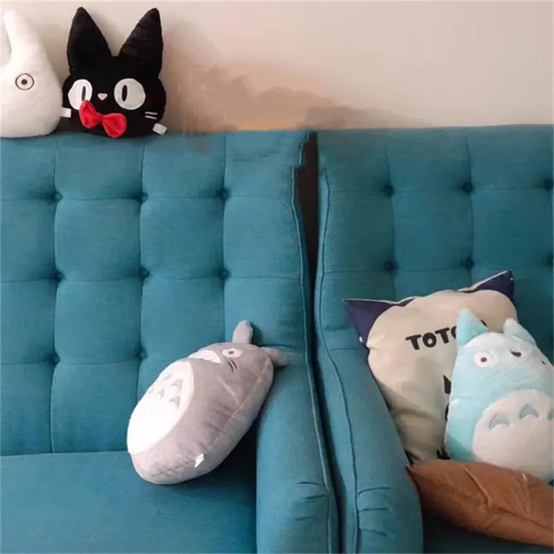 Adorable Cartoon Animal Plush Cushion | Cozy Hand Warm Pillow