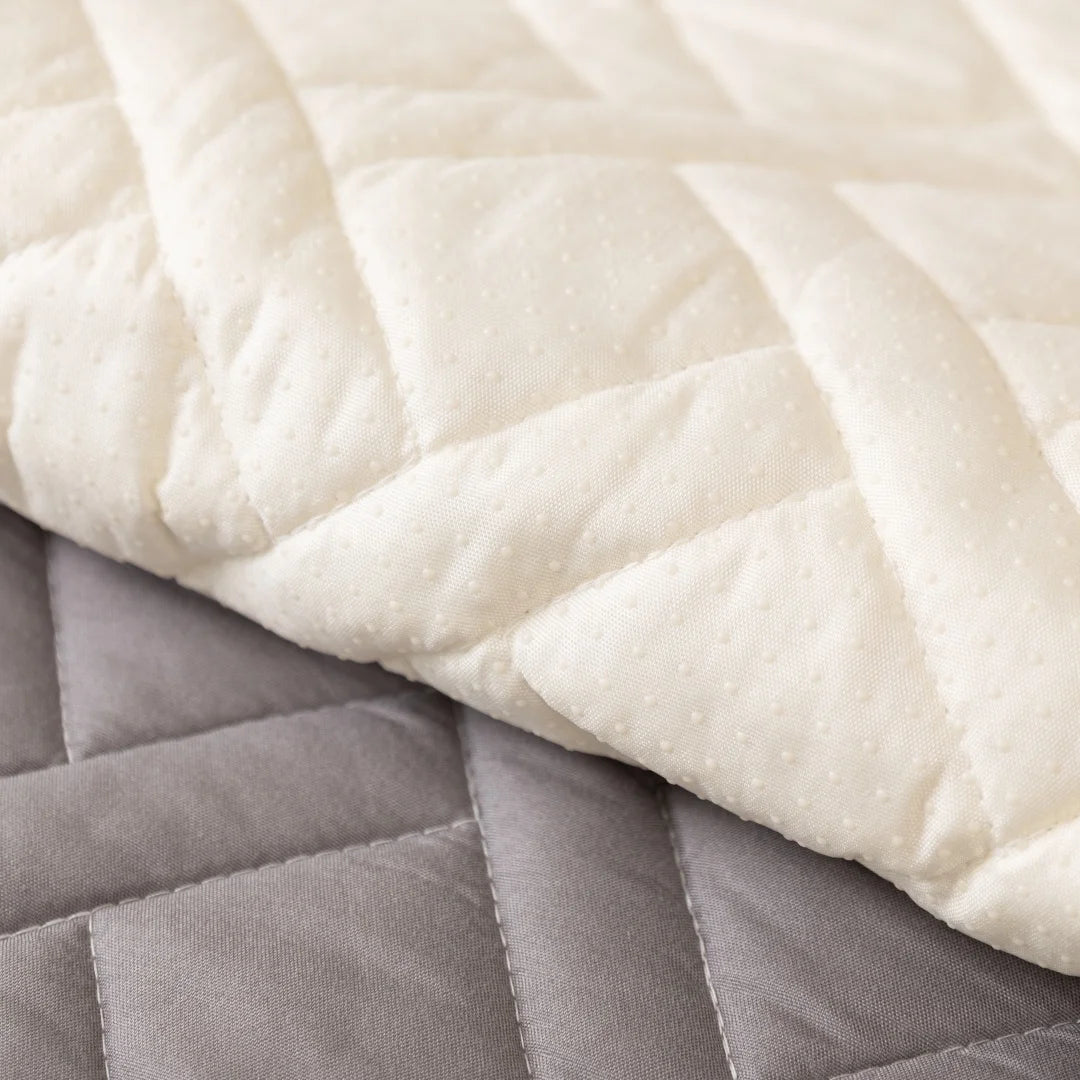 Geometric Quilted Non-Slip Sofa Cover | Universal Fit & All-Season