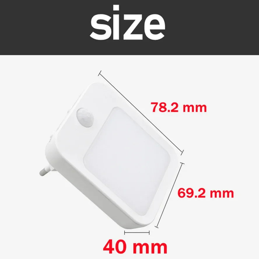 Dimmable Motion Sensor LED Night Lights | Ideal Bedside & Corridor Lighting