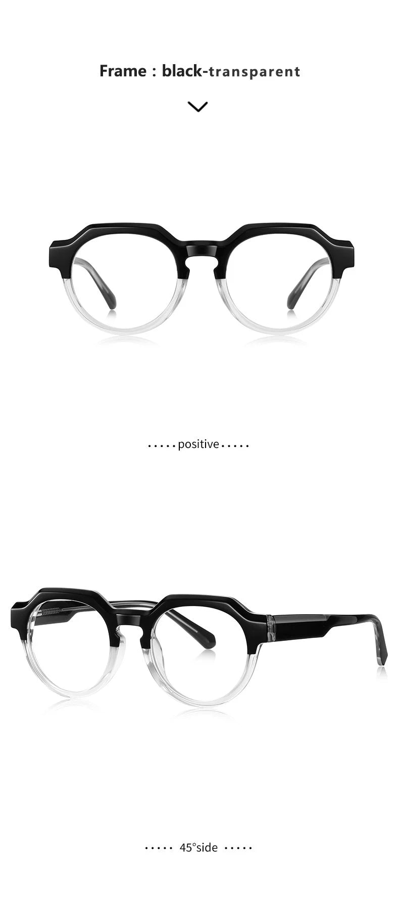 Stylish Round Prescription Glasses | Ultralight & Photochromic Eyewear