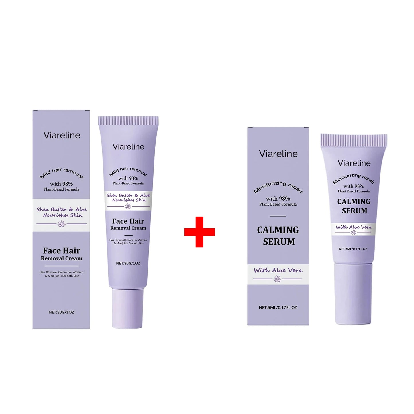 Gentle Facial Hair Removal Cream | Painless Skin Care Solution
