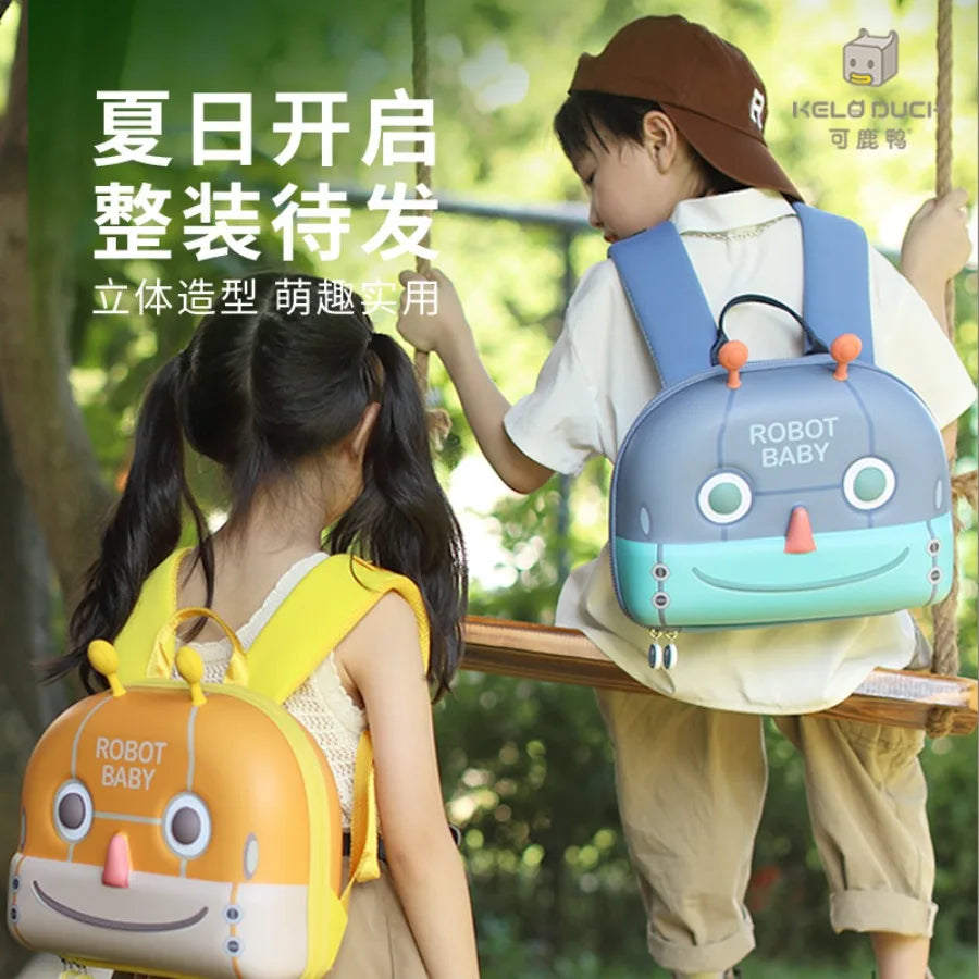 Cute 3D Robot Kids Backpack | Lightweight Toddler Daypack