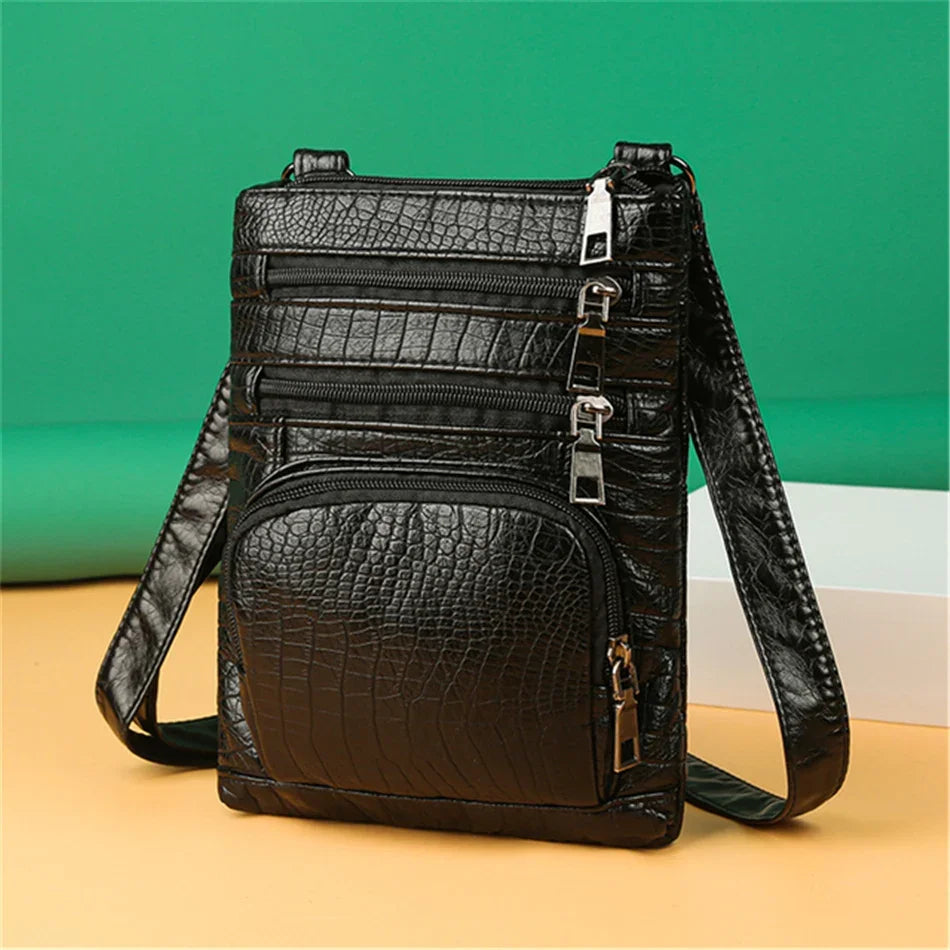 Bolso Bandolera con Múltiples Bolsillos para Mujer | Moderno y Versátil