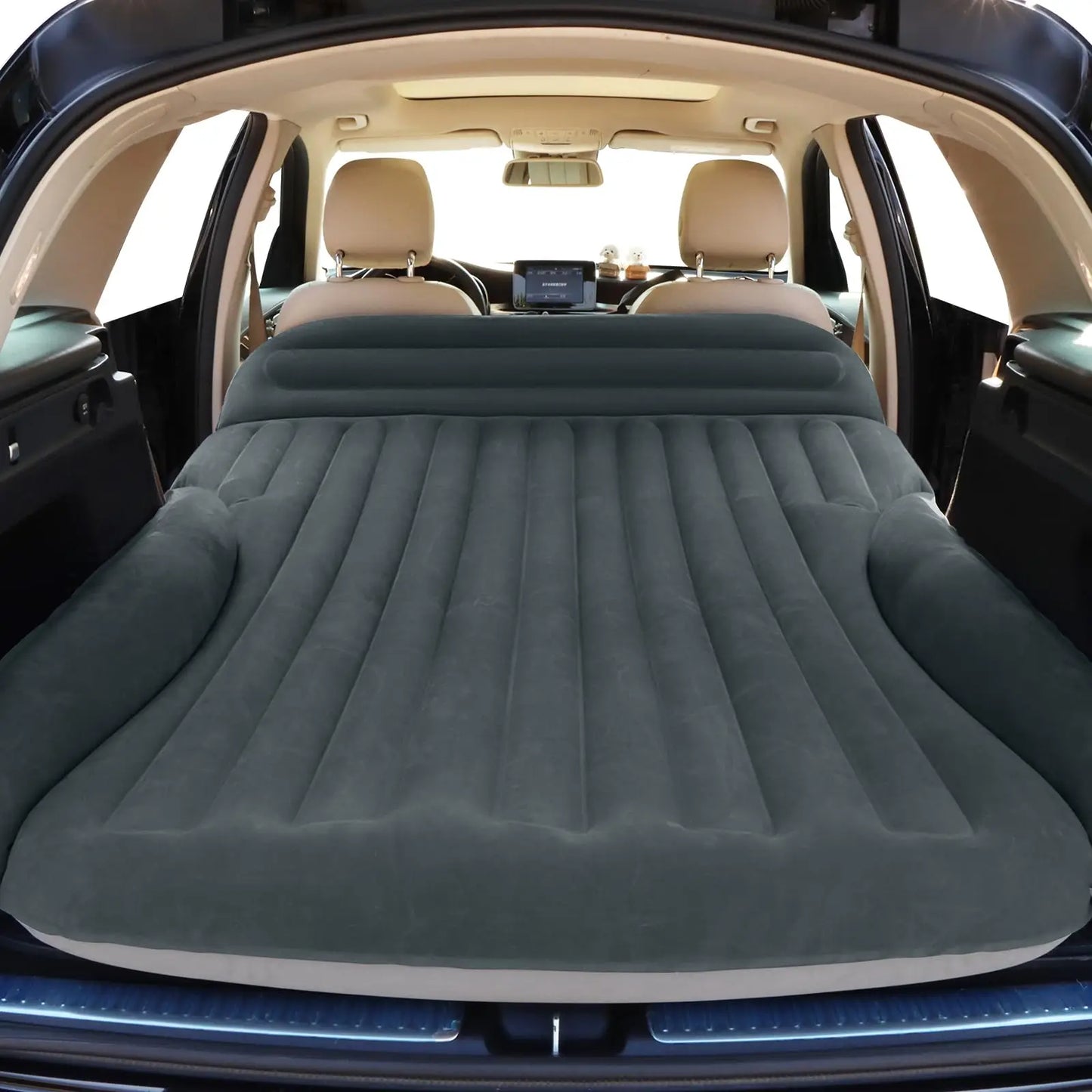 Colchón hinchable de aire de doble cara para SUV | Comodidad hinchable para viajes
