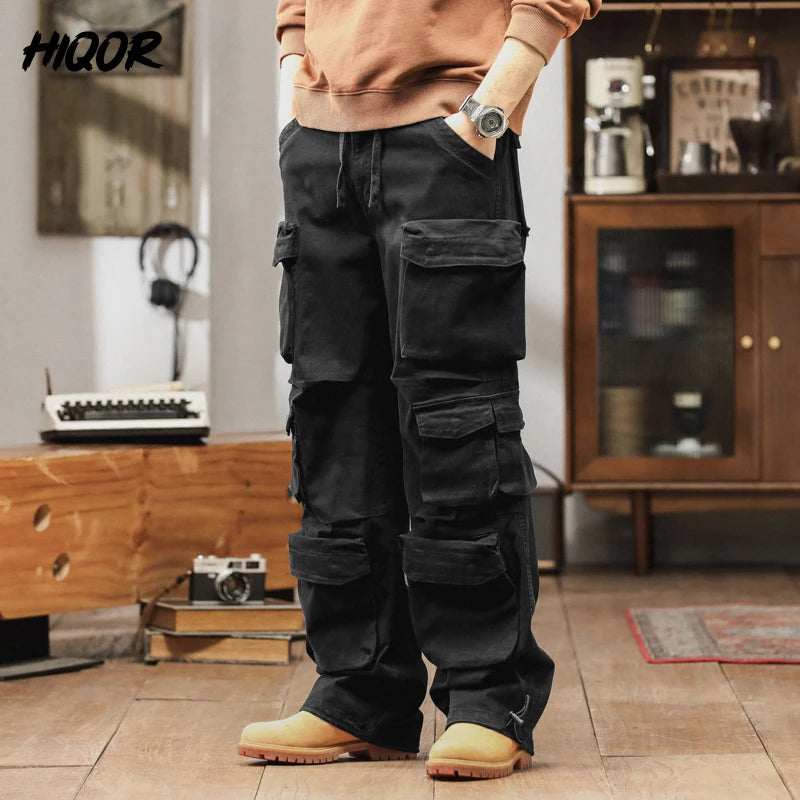 Versatile Men's Cargo Jogger Pants for Outdoor Adventures