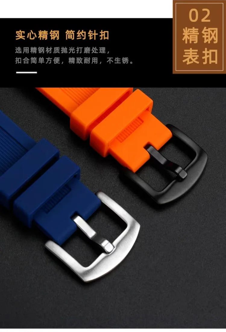 Versatile Silicone Watch Strap | Comfortable & Stylish Design