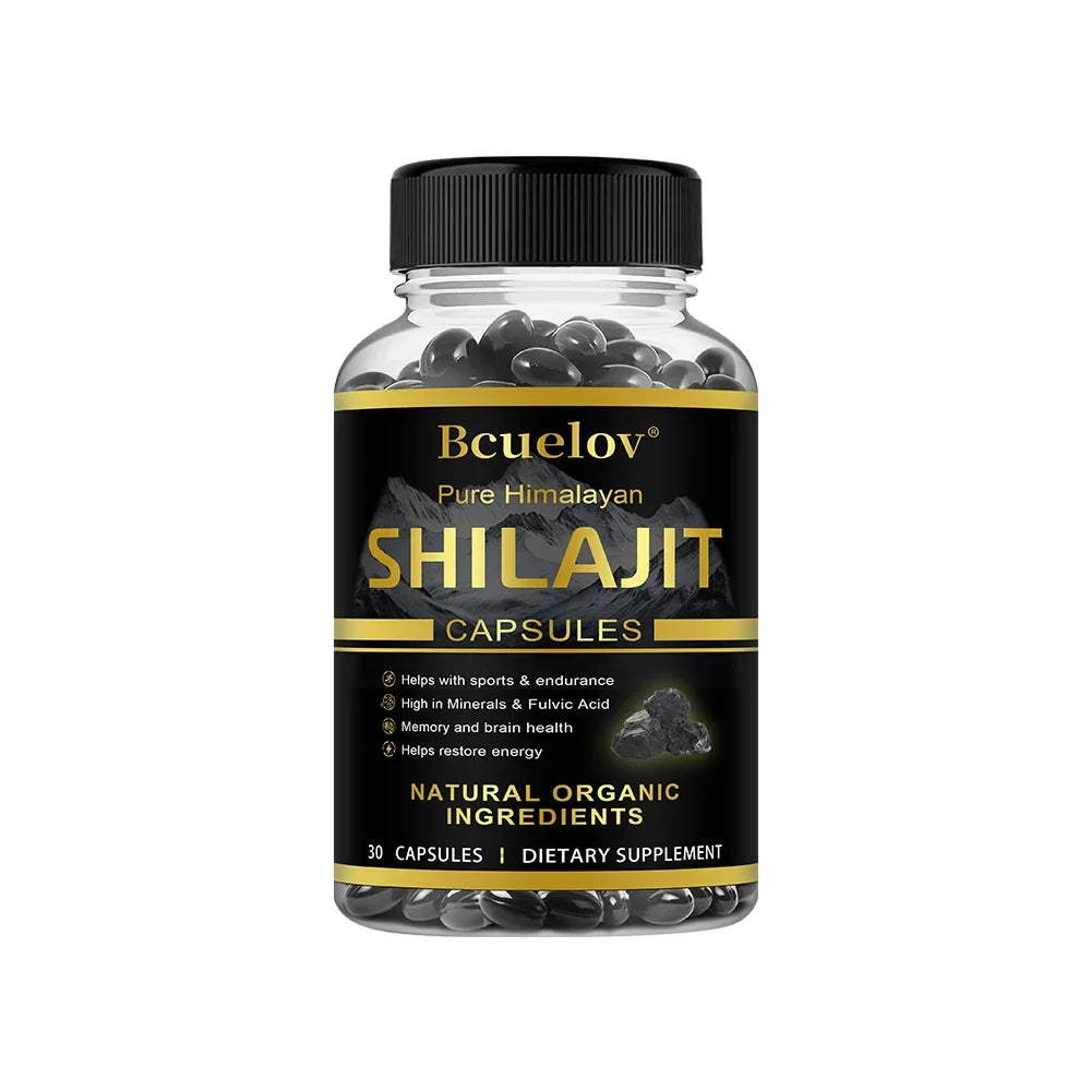 High Purity Shilajit Capsules | Boost Energy & Resist Stress