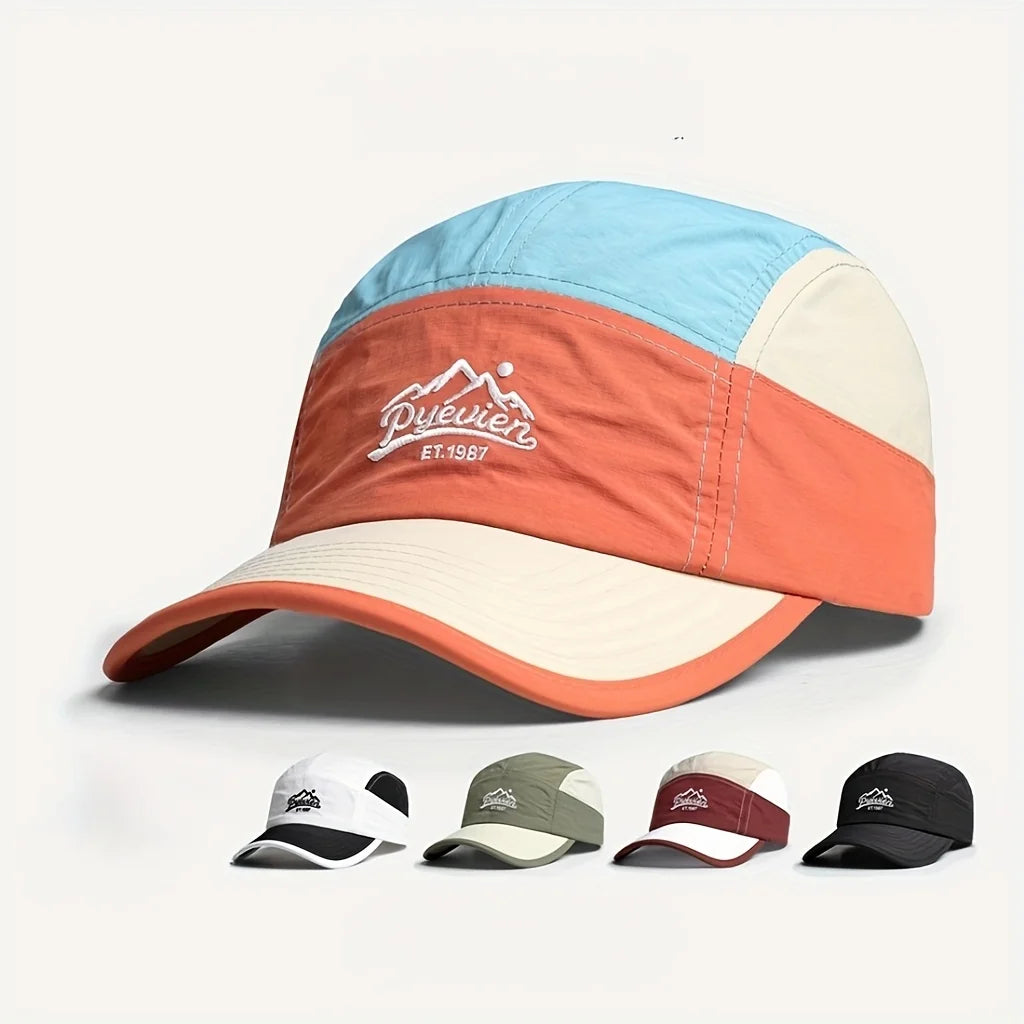 Summer Quick-Dry 5-Panel Baseball Cap | Breathable Sunshade Hat