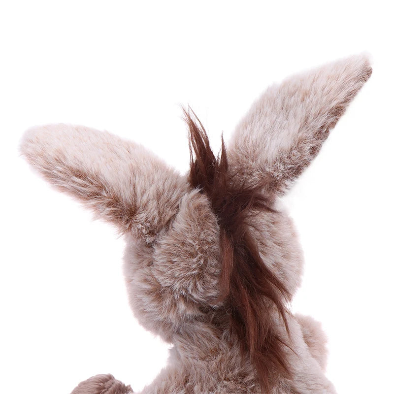 Soft Cuddly Donkey Plush Toy | Adorable Stuffed Animal Decor