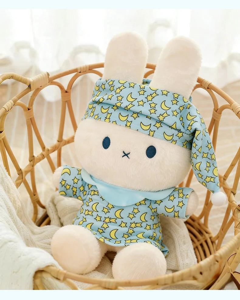 Large Plush Rabbit Pajamas Toy | Cuddle Companion for Kids