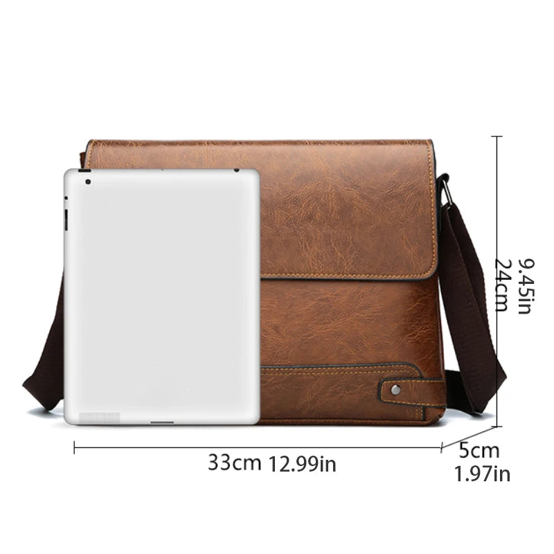 Men's Large Capacity Shoulder Bag | Perfect for Business Trips