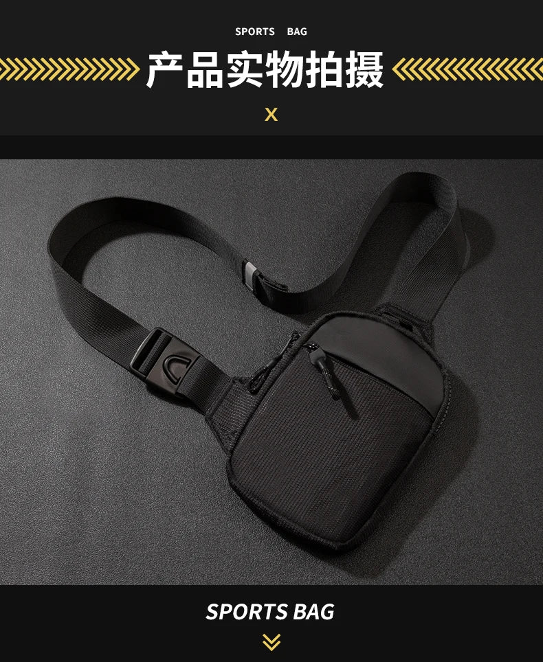 Ultra-Small Men's Sports Chest Bag | Multi-Function Waist Messenger