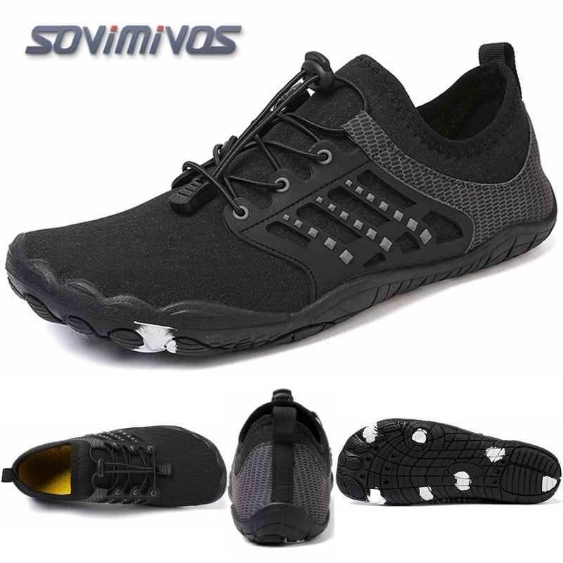 Men's Cross-Trainer | Barefoot & Minimalist Shoe | Zero Drop Sole | Wide Toe Box Women Upstream Swimming Shoes Beach Slippers