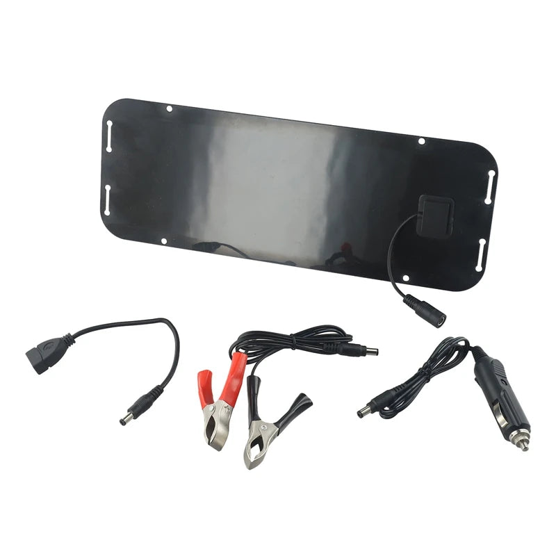 Portable Solar Power Bank | 4-in-1 Outdoor Charging Solution