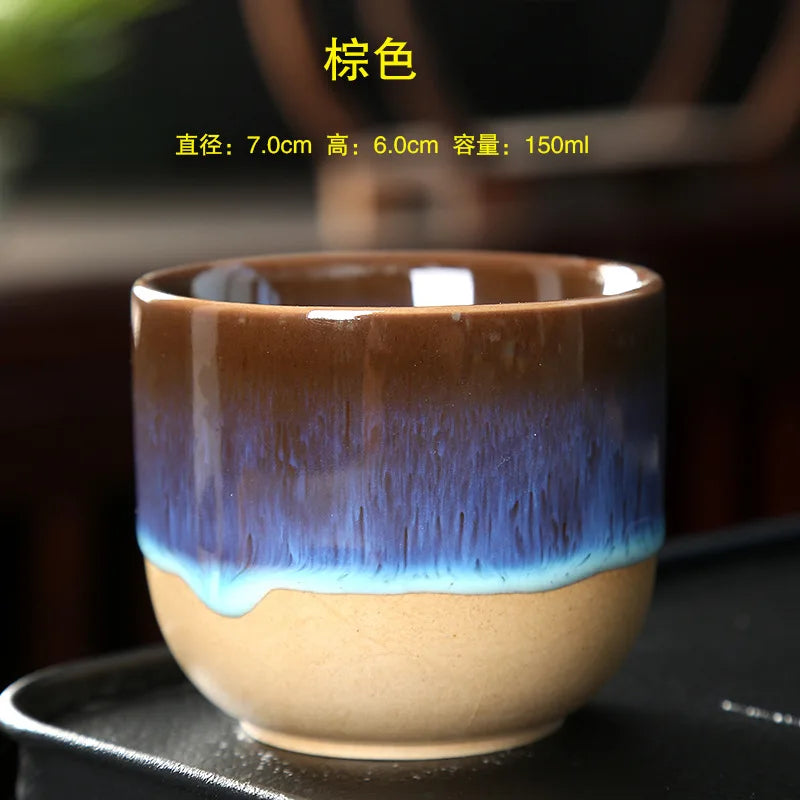 Ceramic Tea Cups Set for Traditional Kung Fu Tea Experience