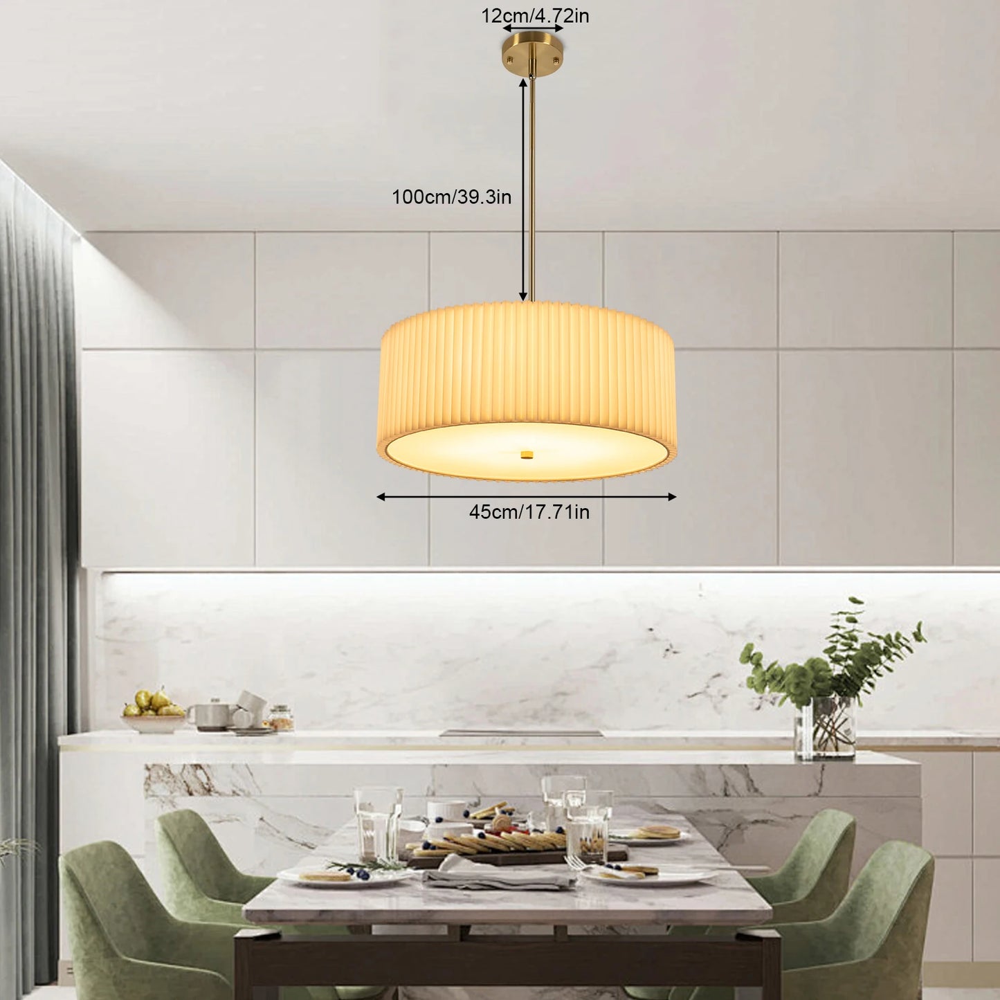 Elegant Hanging Pendant Lamp for Modern Spaces | Free Shipping