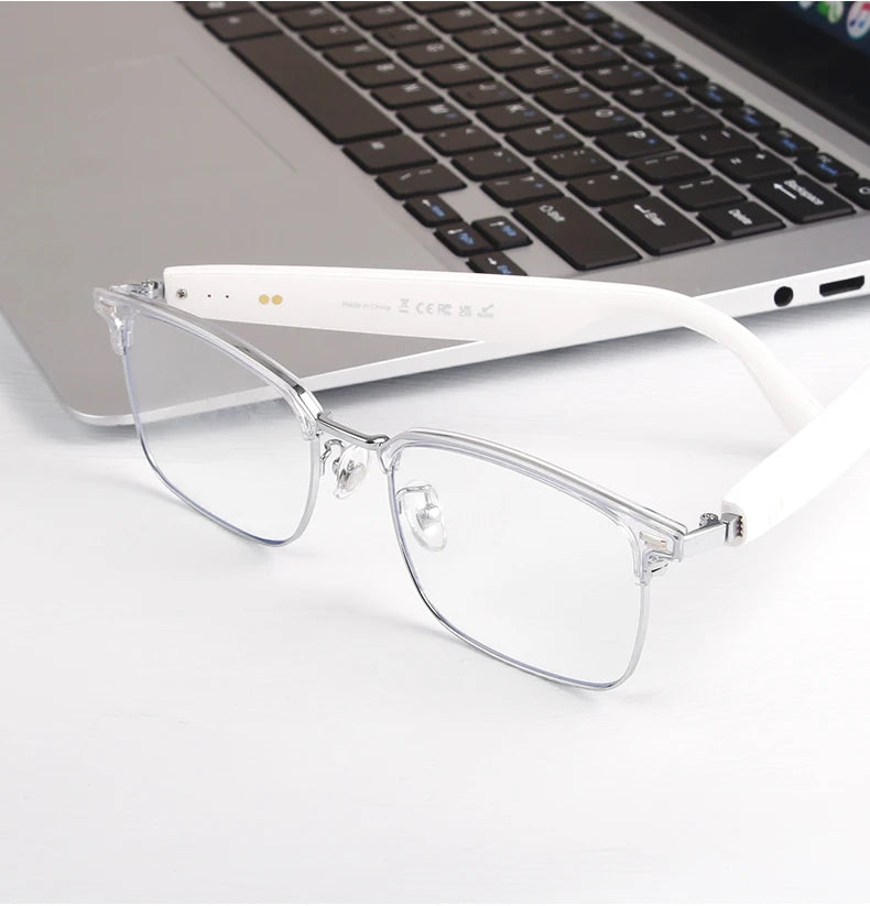Smart Glasses with Color-Changing Lenses & Bluetooth Audio