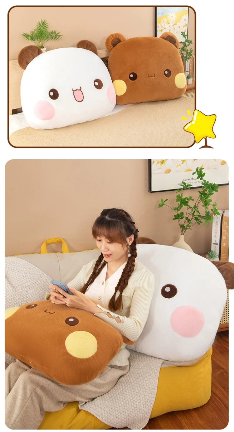 Kawaii Panda Plush Dolls | Cute Stuffed Animal Cushions for All Ages