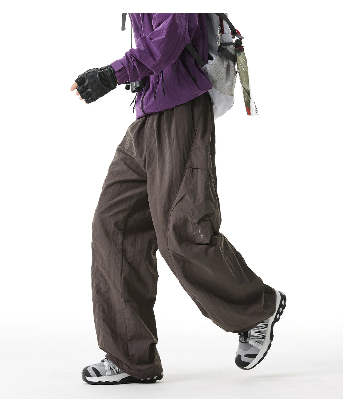 Men's Water-Resistant Cargo Pants | Oversized Utility Trousers