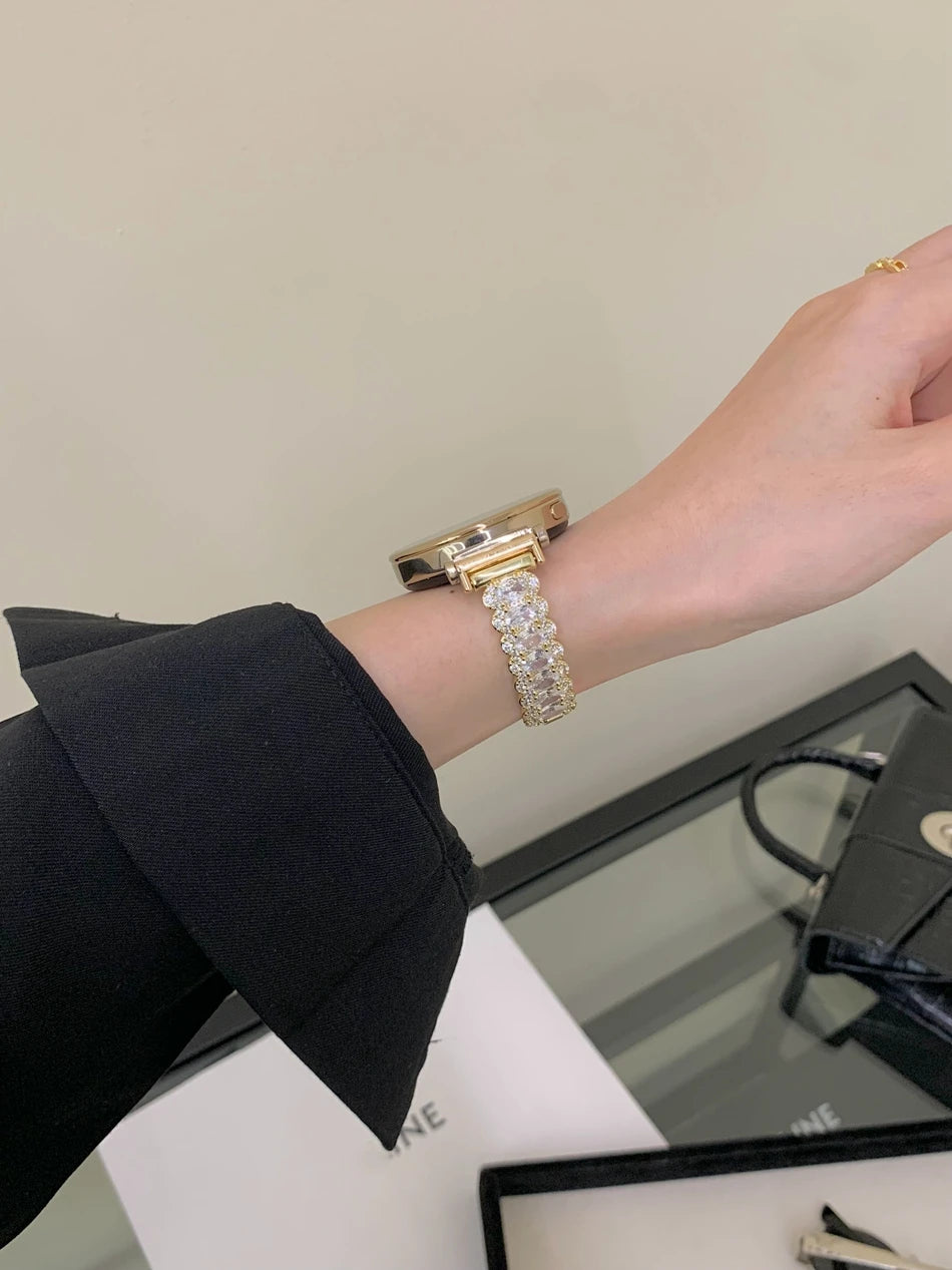 Dazzling Luxury Jewelry Band for Smartwatches | Elegant Women's Strap
