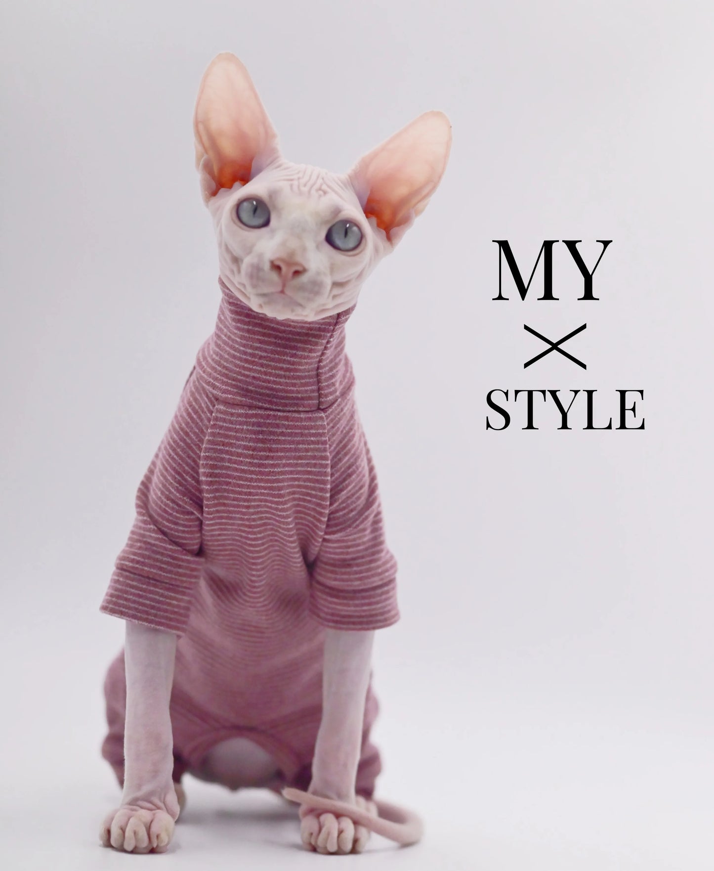 Sudadera con capucha cálida y suave para gatos sin pelo | Ropa acogedora para otoño-invierno