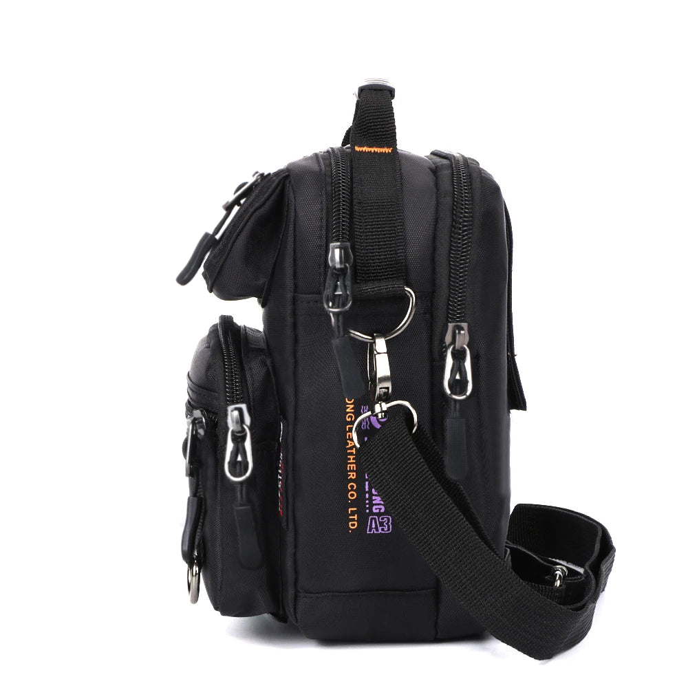 Men's Multifunction Waterproof Messenger Bags | Casual Travel Packs