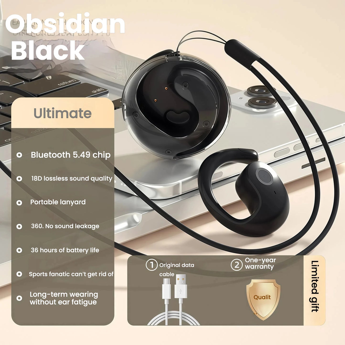 AI Wireless Translation Bluetooth Earphones | 150 Languages Support
