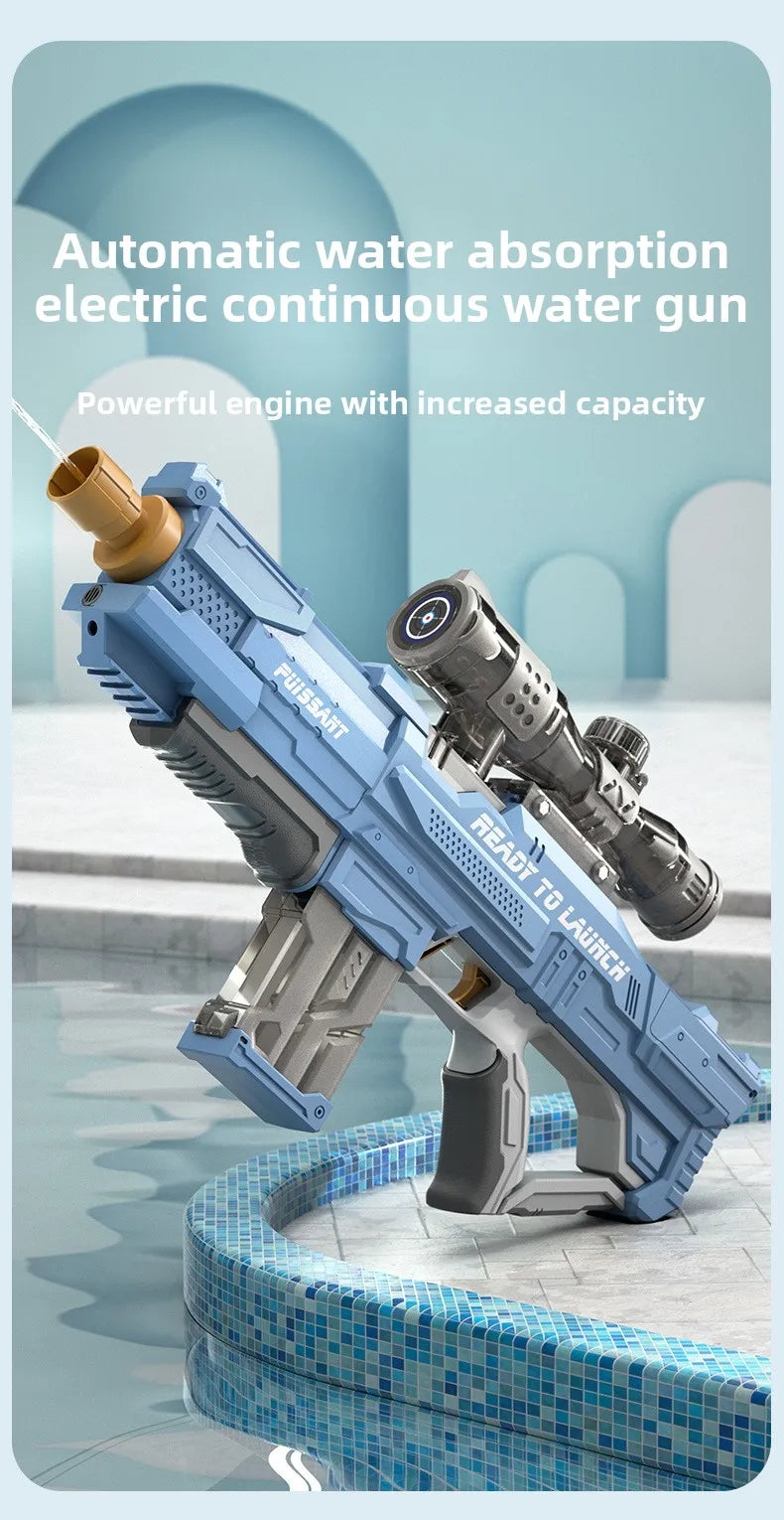 Electric High-Pressure Water Gun | Fun Water Play for All Ages