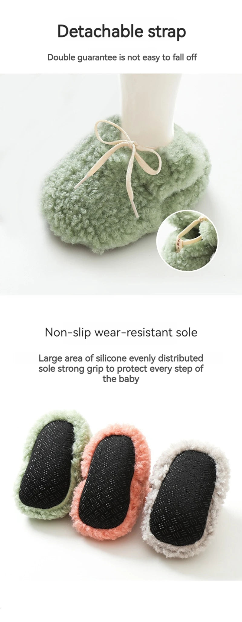 Warm Baby Booties | Soft Anti-Slip Winter Infant Shoes