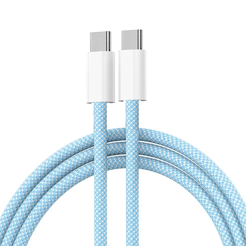 60W PD Fast Charging USB C to USB C Cable | Quick Charge Compatible