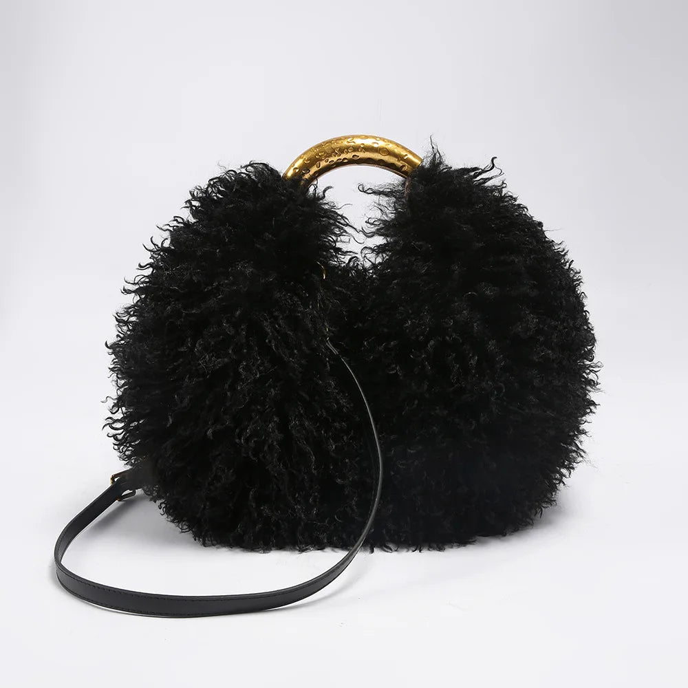 Bolso de hombro de piel sintética para mujer | Elegante bolso de playa para toda ocasión