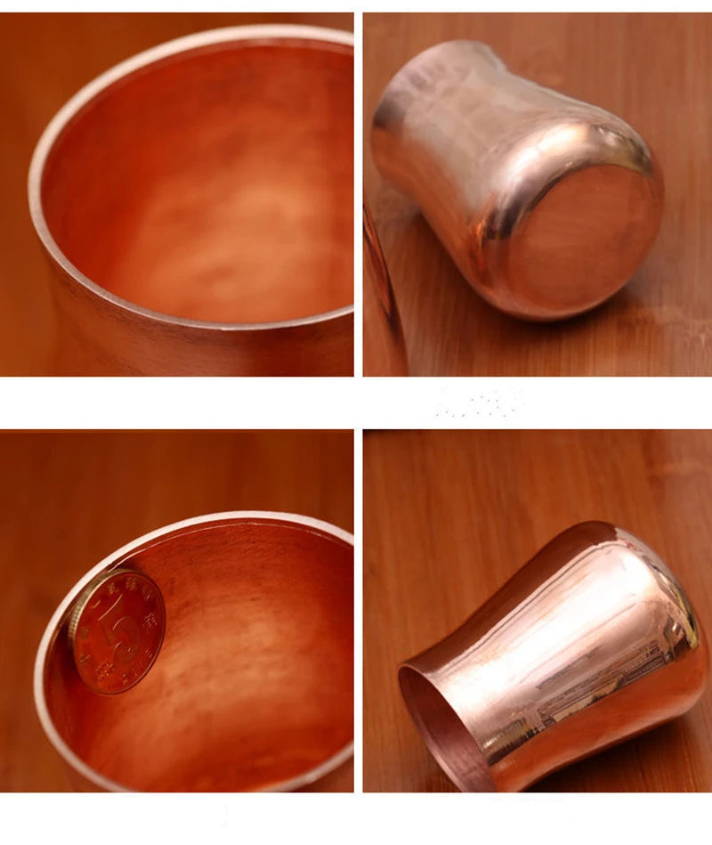 Handcrafted Pure Copper Vintage Mug | Stylish Drinkware for All