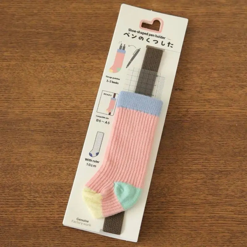 Kawaii Mini Sock Straps for Planners | Cute Stationery Storage