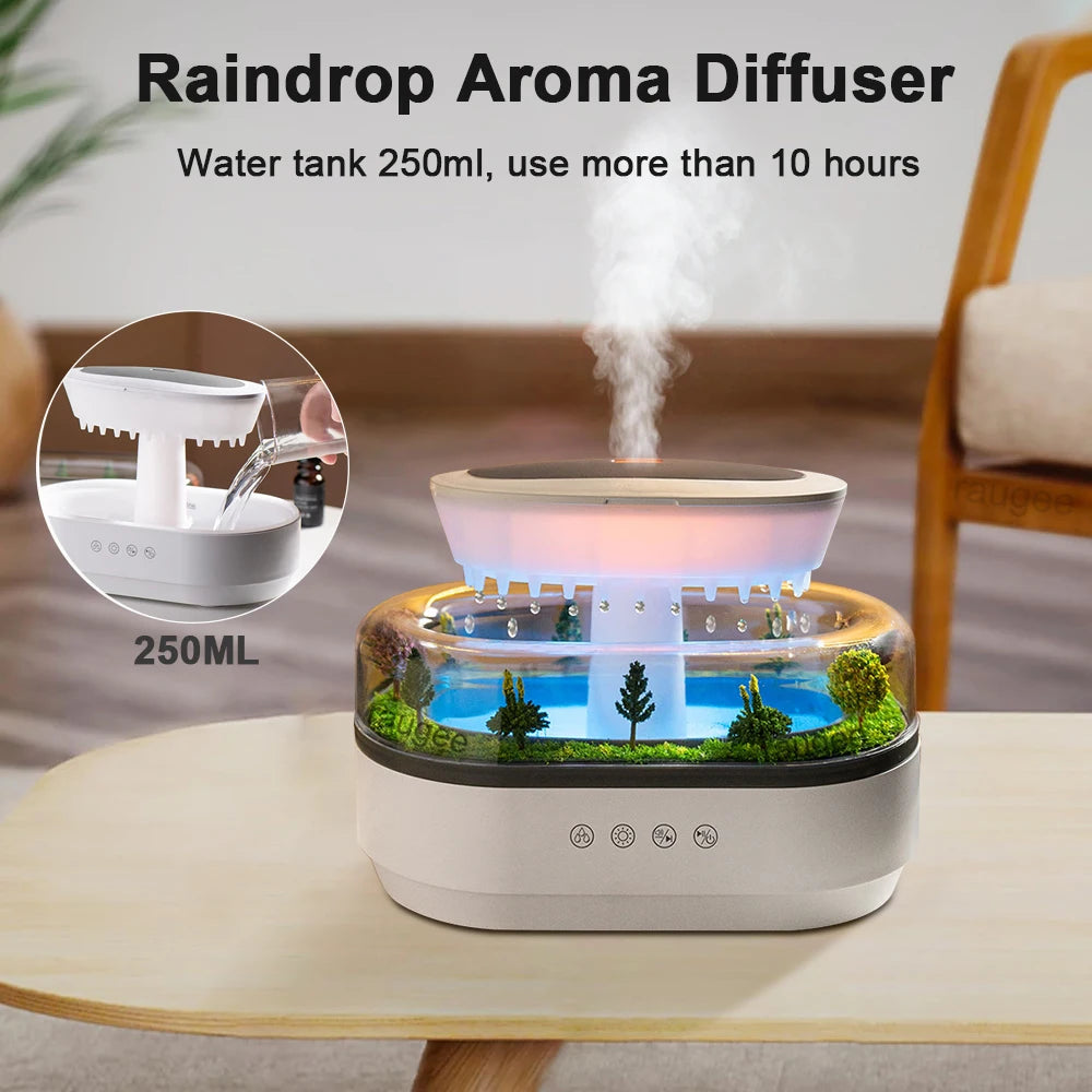 Essential Oils Humidifier and Aromatherapy Diffuser with Music